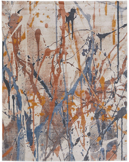 Gilmore 39MPF Blue/Orange/Gray Rug