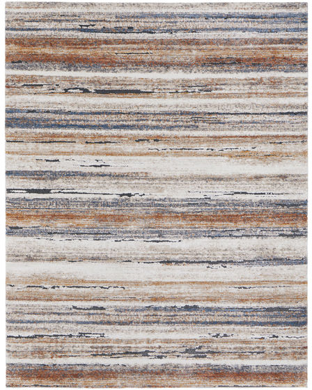 Gilmore 39MQF Ivory/Orange/Gray Rug