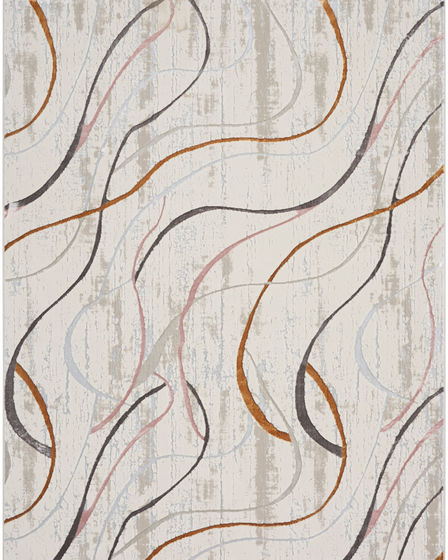 Glitz GLZ01 Ivory/Multi Area Rug