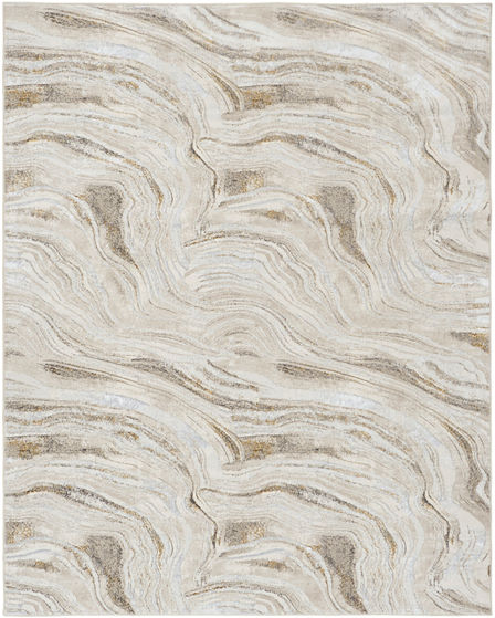 Glitz GLZ22 Grey Gold Area Rug