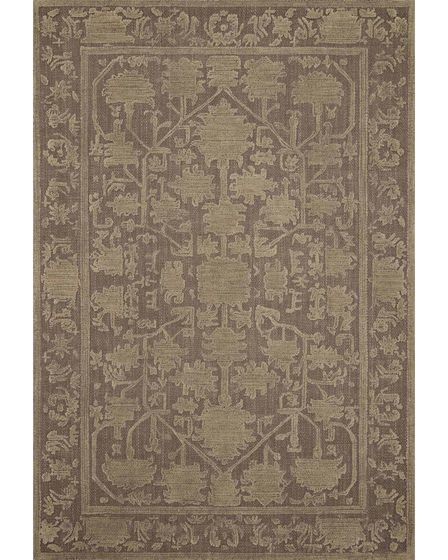 Gloria GLO-01 Bark/Khaki Area Rug
