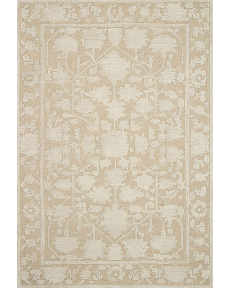 Gloria GLO-01 Natural/Ivory Area Rug