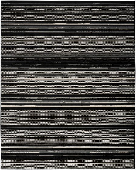 Grafix GRF41 Black White Area Rug