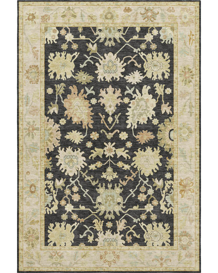 Hatay HY2 Black Area Rug