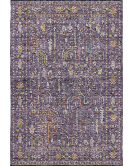 Hatay HY5 Eggplant Area Rug