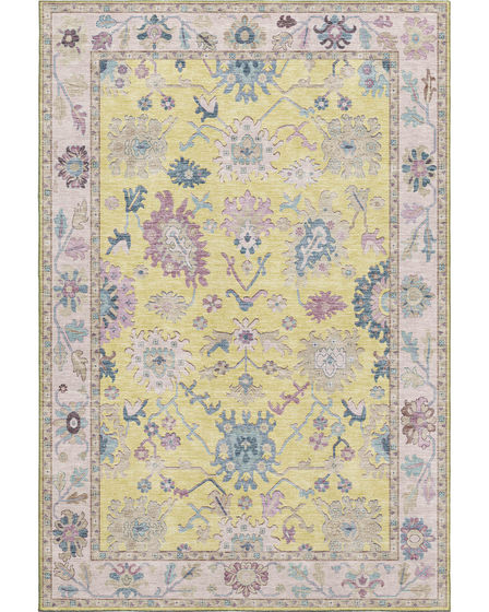 Hatay HY7 Yellow Area Rug