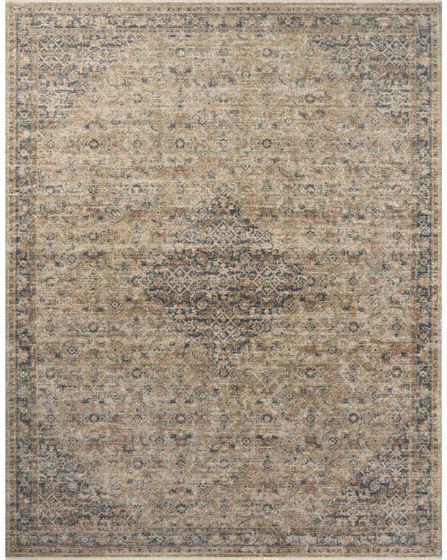 Heritage HER-08 Sage/Navy Area Rug