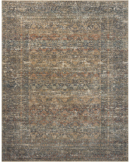 Heritage HER-11 Midnight/Multi Area Rug