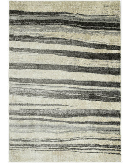 Hue Beige/Grey Landscapes Area Rug
