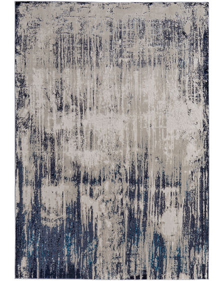Indio 39GYF Tan/Blue/Ivory Area Rug