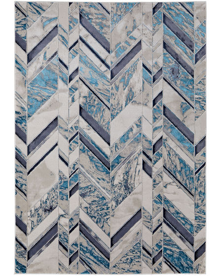 Indio 39H1F Ivory/Blue/Gray Area Rug