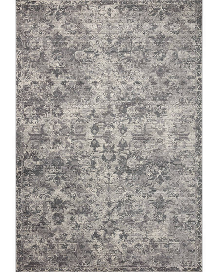 Indra INA-04 Charcoal/Silver Area Rug