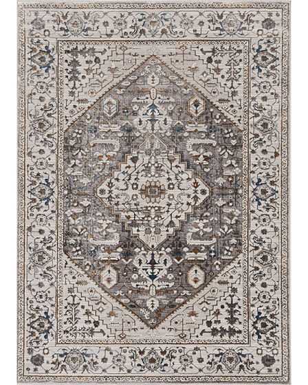 Inspire 7501 Grey Parisian Area Rug