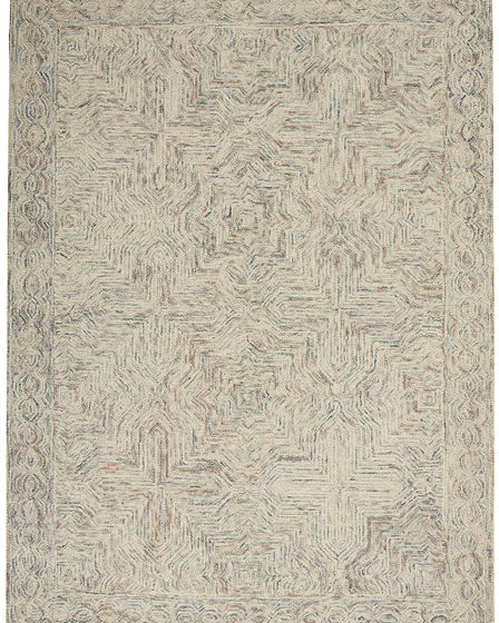 Interlock ITL03 Blue/Ivory Area Rug