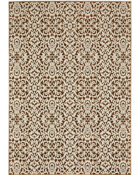 Intrigue INT02 Rust Area Rug