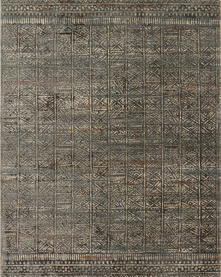 Javari JV-06 Charcoal/Silver Area Rug