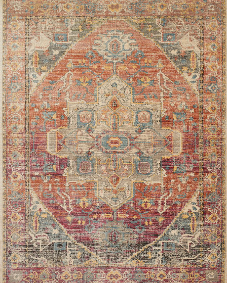 Javari JV-08 Berry/Sunrise Area Rug