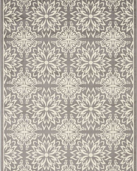 Jubilant JUB06 Ivory/Grey Area Rug