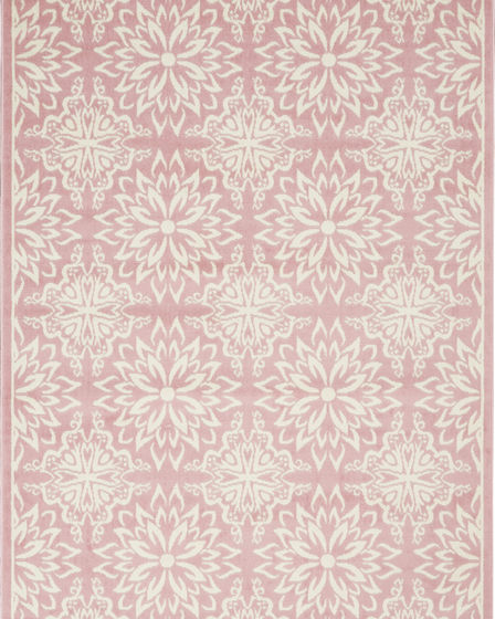 Jubilant JUB06 Ivory/Pink Area Rug