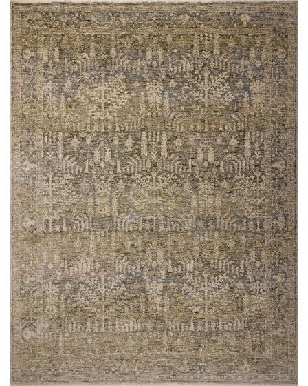 Junie JUE-02 Moss/Natural Area Rug
