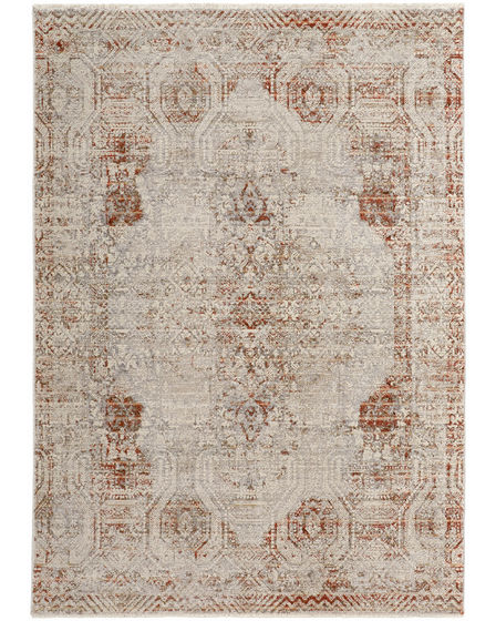Kaia 39GKF Tan/Ivory/Orange Rug