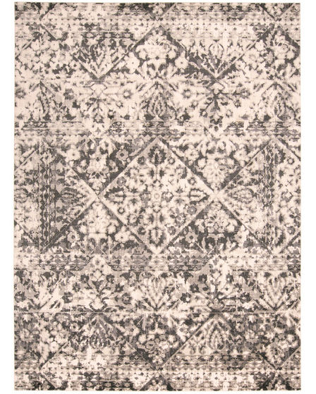 Kano 3876F Gray/Ivory/Silver Area Rug