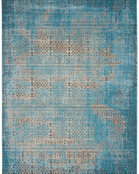 Karma KRM01 Blue Area Rug