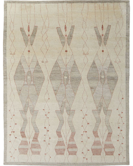 Kasbah 69G3F Tan/Gray/Red Area Rug