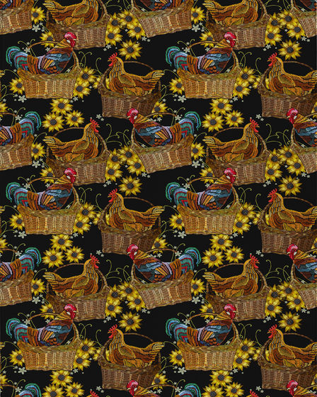 Kendall KE2 Black Area Rug