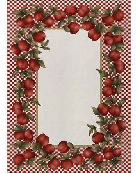 Kendall KE9 Red Area Rug