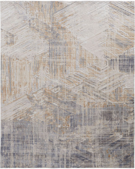 Laina 39G6F Tan/Ivory/Gray Area Rug