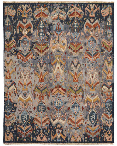 Leylan 0563F Blue/Gray/Tan Area Rug