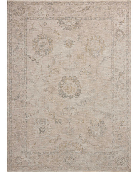 Louisa LOI-02 Oatmeal/Slate Area Rug