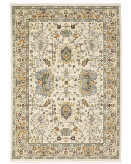 Lucca 2063y Ivory/Multi Area Rug