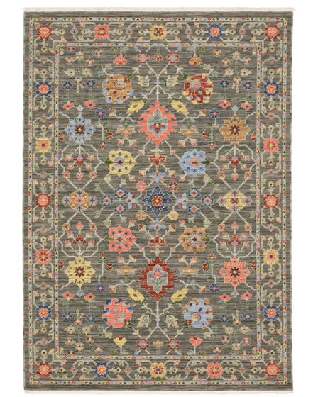 Lucca 93k Grey/Multi Area Rug