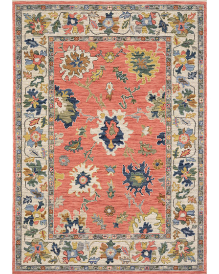 Lucca 2889B Pink/Multi Area Rug
