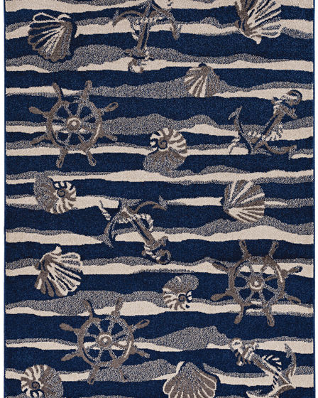 Lucia 2776 Blue Seashore Area Rug