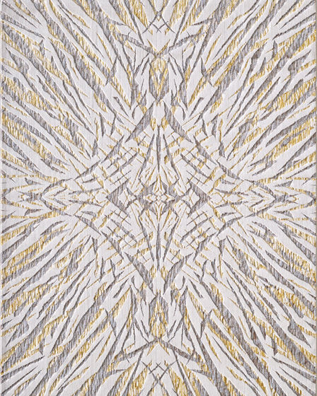 Luna Ivory/Gold Illusions Area Rug