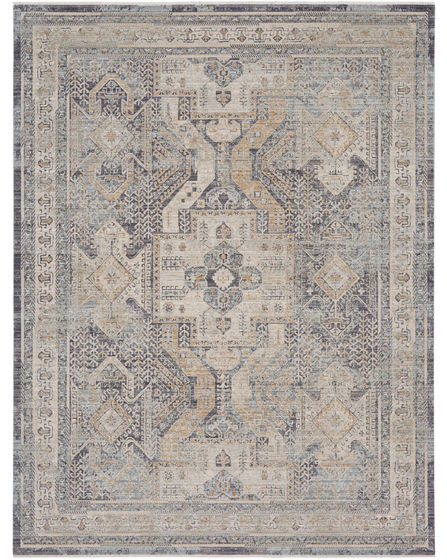 Lynx LNX01 Ivory Charcoal Area Rug