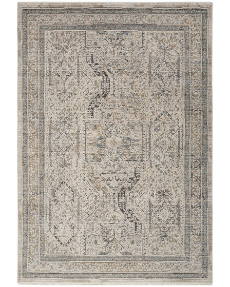 Lynx LNX01 Ivory/Grey/Blue Area Rug