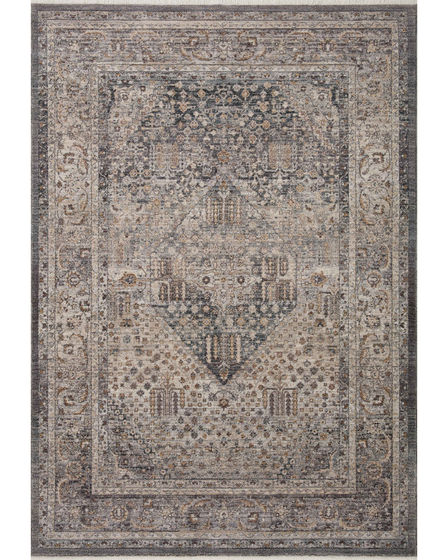 Lyra LYR-02 Denim/Pebble Area Rug