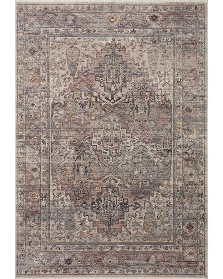 Lyra LYR-05 Sunset/Silver Area Rug