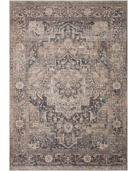 Lyra LYR-06 Denim/Sand Area Rug