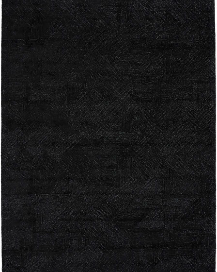Ma30 Star SMR01 Black Area Rug