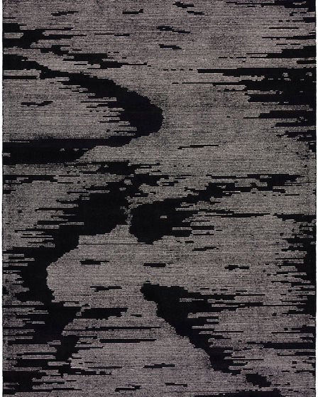 Ma30 Star SMR02 Black Ivory Area Rug