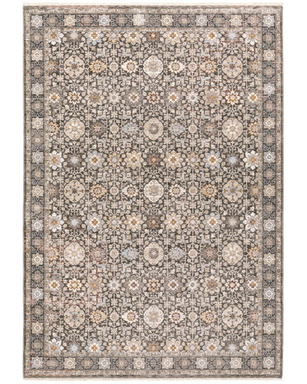 Maharaja 71n Charcoal Area Rug