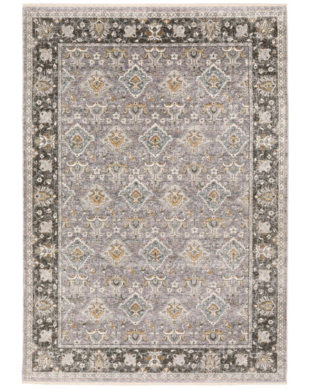 Maharaja 91e Grey Area Rug