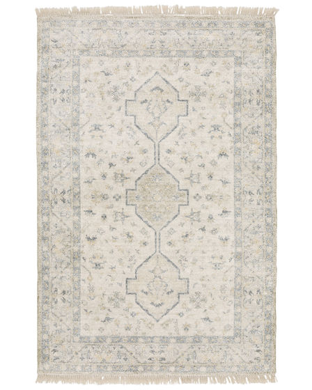 Malabar 45304 Beige/Charcoal Area Rug