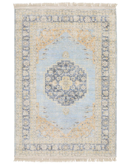 Malabar 45306 Blue/Beige Area Rug
