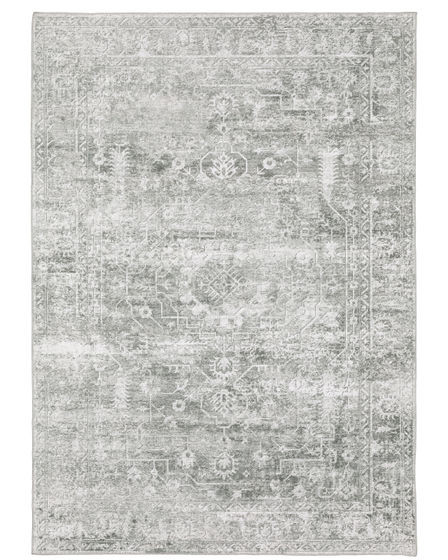Malibu mal08 Grey/Ivory Area Rug